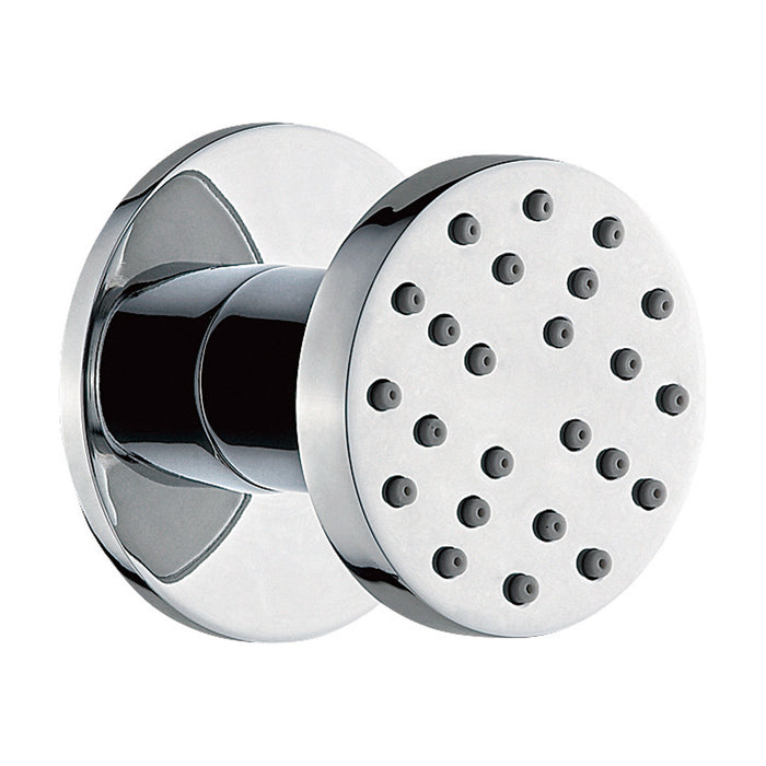 Dax Brass Round Body Jets Brushed Nickel Finish (DAX-1008-BN)