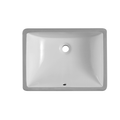 DAX Ceramic Square Undermount Bathroom Basin - 18"x13" (BSN-202M-W)