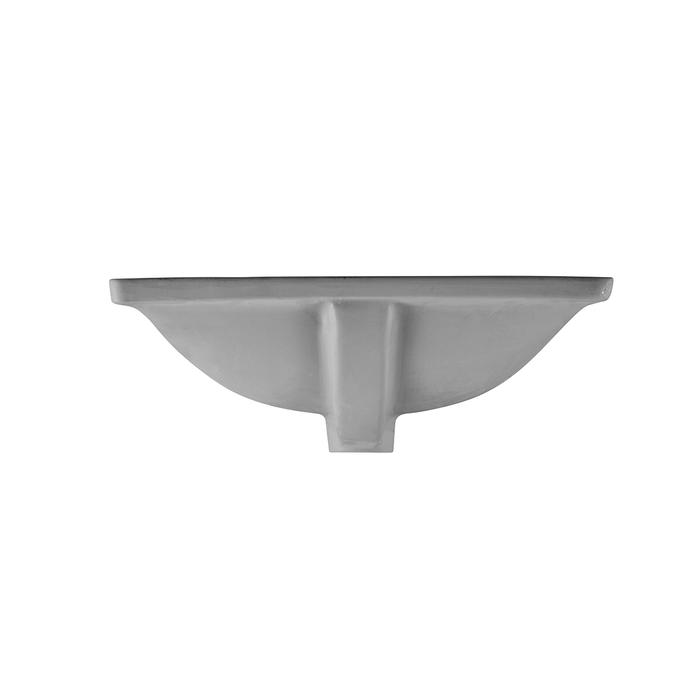 DAX Ceramic Square Undermount Bathroom Basin - 18"x13" (BSN-202M-W)