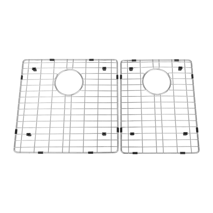 DAX Grid for Kitchen Sink, Stainless Steel Body, Chrome Finish, Compatible with DAX-SQ-3320, 19 x 16 Inches (GRID-SQ3320)
