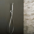 DAX PVC Shower Hose, Robber Body, Silver Finish, Connection 1/2 Inch, 59 1/16 Inches Long (D-8861B)