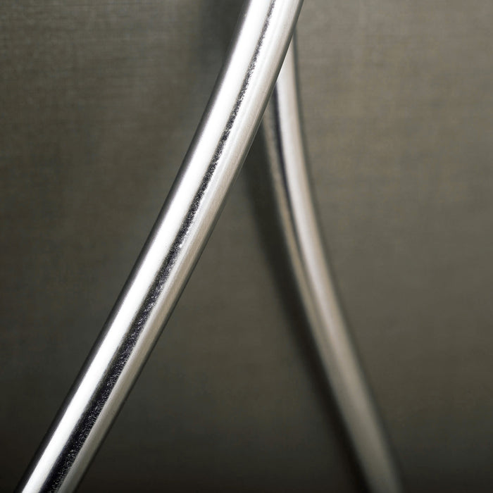 DAX PVC Shower Hose, Robber Body, Silver Finish, Connection 1/2 Inch, 59 1/16 Inches Long (D-8861B)