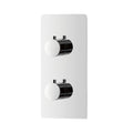 Dax Round Handles And Plate Kit - Chrome Finish For Model Dax-1054 (DAX-1054-01-CR)
