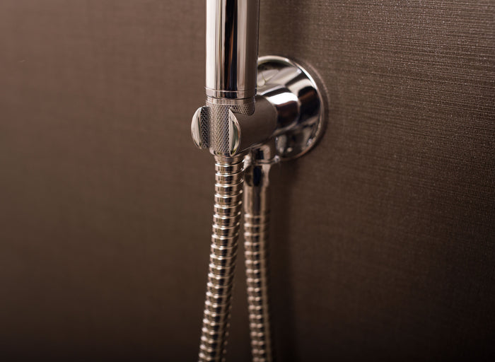 DAX Shower Hose, Rubber Body, Chrome Finish, Long 60-1/2 Inches (D-H34-CR)