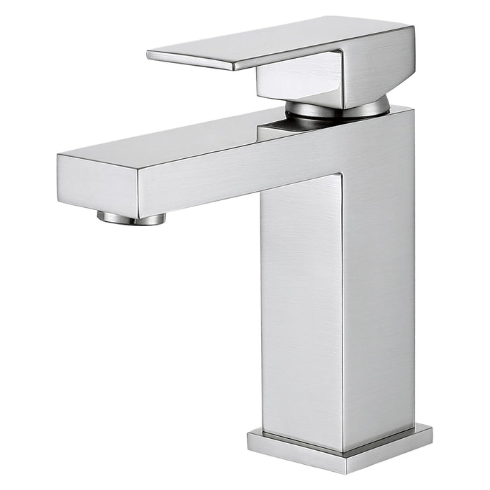DAX Single Handle Bathroom Faucet, Brass Body, 4-5/16 x 6-1/2 Inches (DAX-6951A)