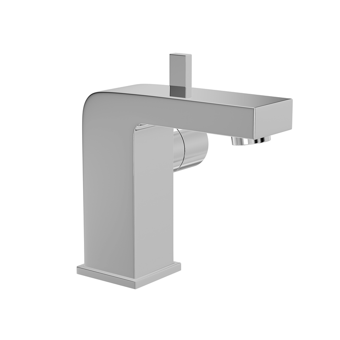 DAX Single Handle Bathroom Faucet, Brass Body, Chrome Finish, 3-15/16 x 4-1/8 Inches (DAX-8227)