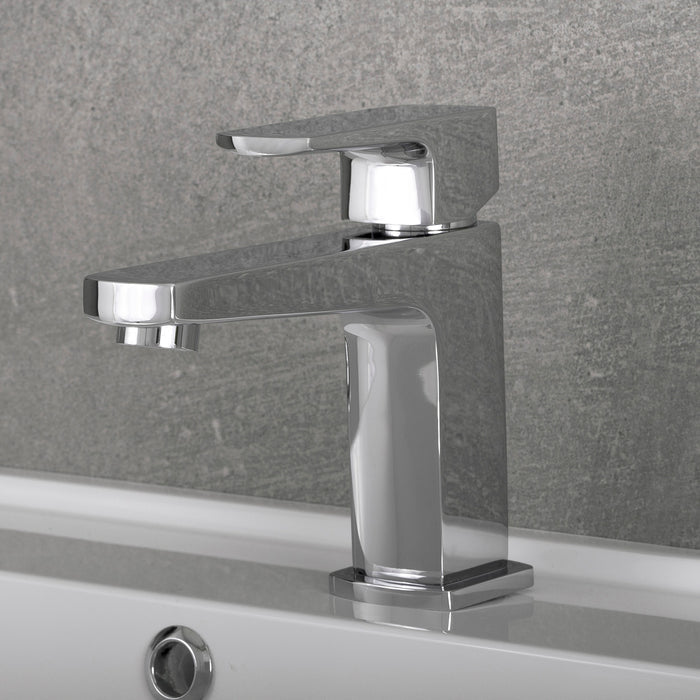 DAX Single Handle Bathroom Faucet, Brass Body, Chrome Finish, 4-3/4 x 5-11/16 Inches (DAX-8209)