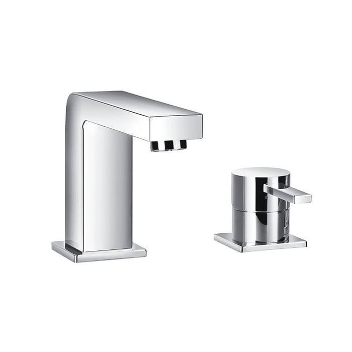 DAX Single Handle Bathroom Faucet, Brass Body, Chrome Finish, 7-1/2 x 5-1/2 Inches (DAX-8127)