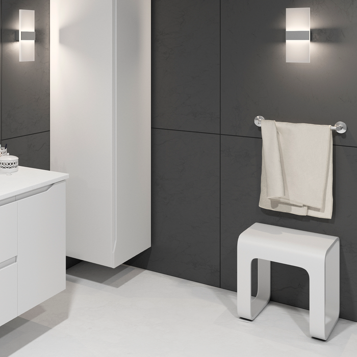 DAX Solid Surface Bathroom Stool