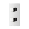 DAX Square Handles And Plate Kit - Chrome Finish For Model DAX-1054 (DAX-1054-03-CR)