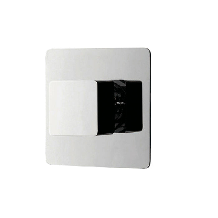 DAX Square Plate And Handle Kit For Model DAX-1050 - Brushed Nickel Finish (DAX-050-HP03-BN)