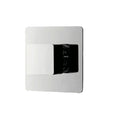 DAX Square Plate And Handle Kit For Model DAX-1050 - Brushed Nickel Finish (DAX-050-HP03-BN)