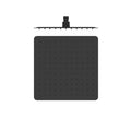 DAX Square Rain Shower Head - Matt Black Finish - 16" x 16 (DAX-C2035-BL)