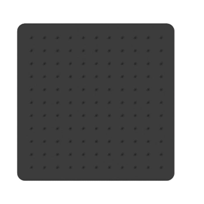 DAX Square Rain Shower Head - Matt Black Finish - 16" x 16 (DAX-C2035-BL)