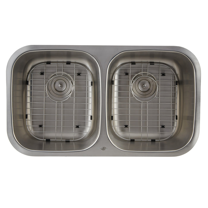 DAX Stainless Steel Undermount Double Bowl Kitchen Sink DAX-3118