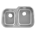 DAX Stainless Steel Undermount Double Bowl Kitchen Sink DAX-3120R