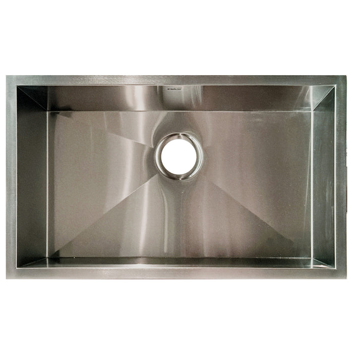 Crafted from premium T-304 Grade Stainless Steel, every DAX sink is built to last a lifetime. Featuring high-density 16-gauge or 18-gauge thickness, these sinks provide superior resistance to dents, scratches, and corrosion. The resilient surface is designed to withstand heavy cookware and extreme temperature changes without warping or losing its luster.