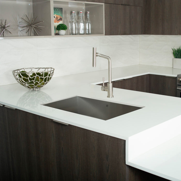 Crafted from premium T-304 Grade Stainless Steel, every DAX sink is built to last a lifetime. Featuring high-density 16-gauge or 18-gauge thickness, these sinks provide superior resistance to dents, scratches, and corrosion. The resilient surface is designed to withstand heavy cookware and extreme temperature changes without warping or losing its luster.