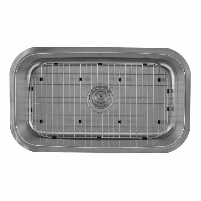 DAX Single Bowl Undermount Kitchen Sink, 18 Gauge Stainless Steel, Brushed Finish. Order now at www.daxib.com