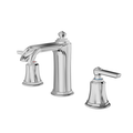 DAX Two Handle Bathroom Faucet, Brass Body, Chrome Finish, Spout Height 3-9/16 Inches (DAX-8259AC-CR)