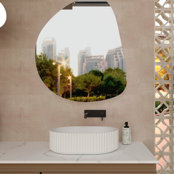 DAX Wall Mount Single Handle Bathroom Faucet (DAX-8030043)