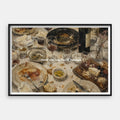 Dinner With Friends Hallelujah — Art Print Horizontal #01