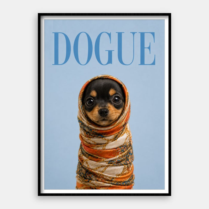 Dogue Dachshund — Art Print Vertical #01