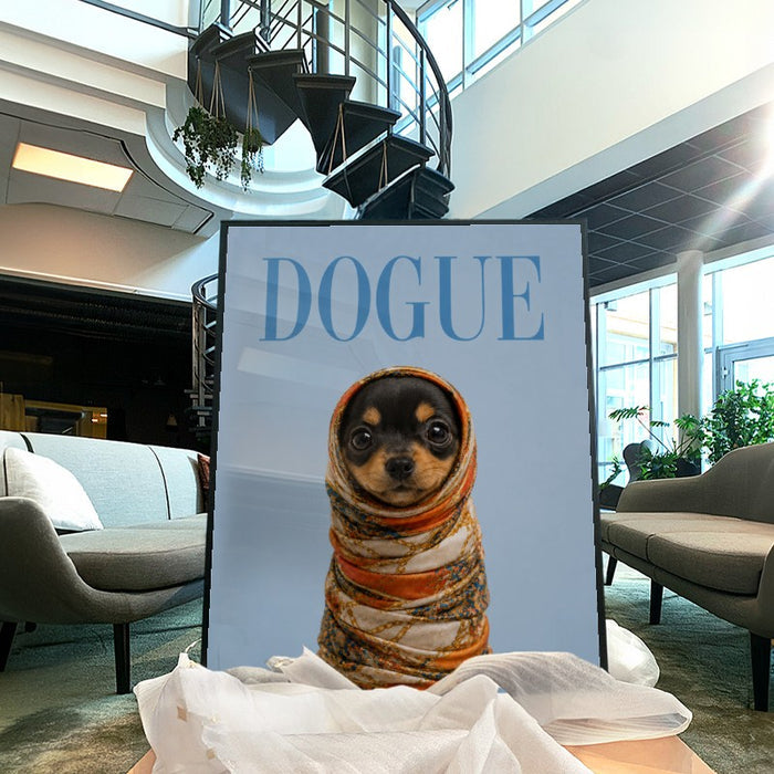 Dogue Dachshund — Art Print Vertical #04