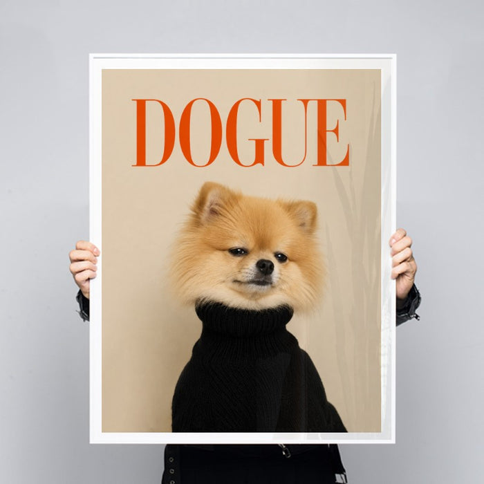 Dogue Pomeranian — Art Print Vertical #03
