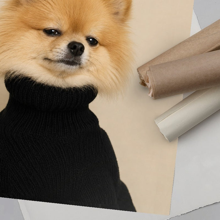 Dogue Pomeranian — Art Print Vertical #06