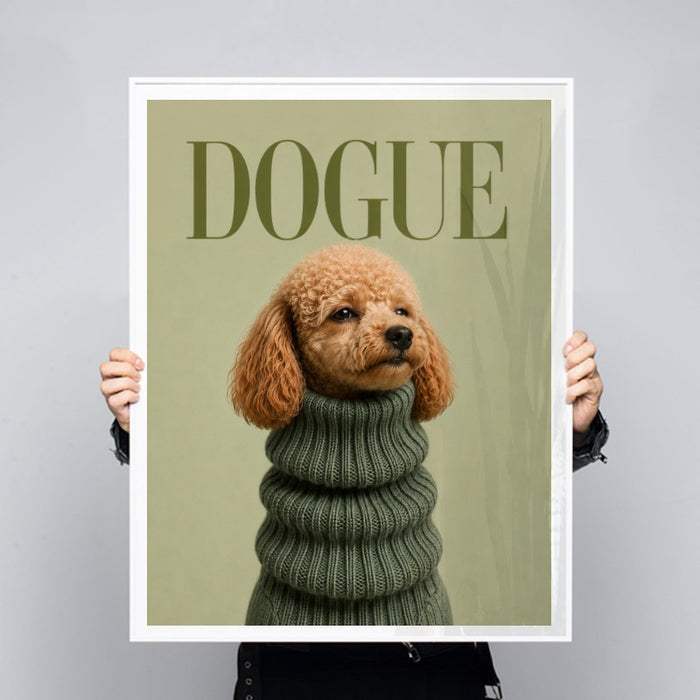 Dogue Poodle — Art Print Vertical #03