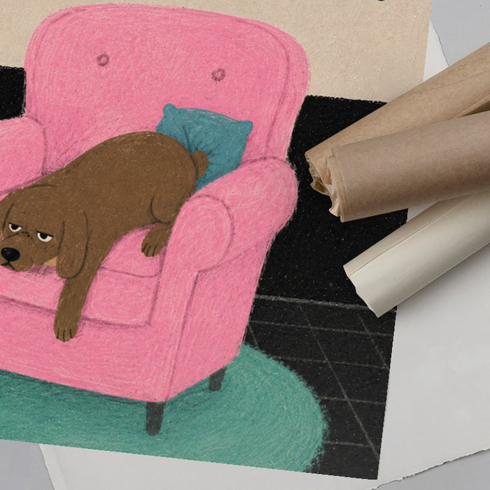 Doing Stuff Is Hard — Art Print Vertical #06
