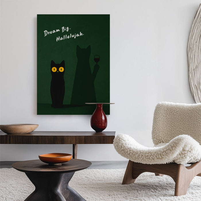 Dream Big Hallelujah Canvas
