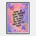 Dreams Come True — Art Print Vertical #01