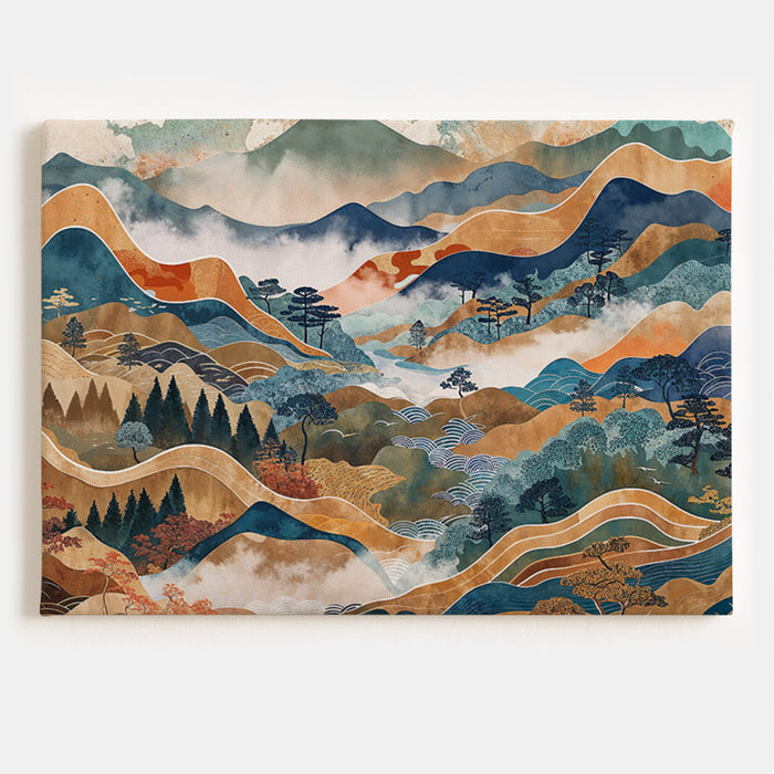 Echoes Of Earth Canvas