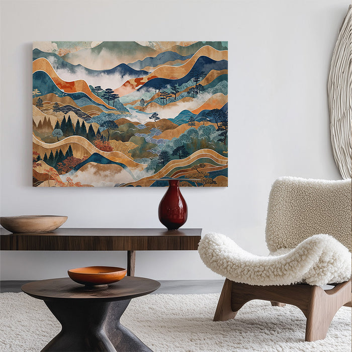 Echoes Of Earth Canvas