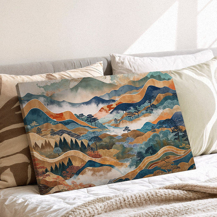Echoes Of Earth Canvas