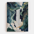 Echoes Of Flow Canvas