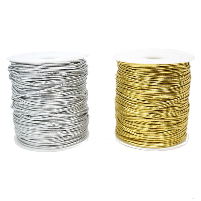 Elastic Stretch Jewelry Cord, 1.5mm, 100-Yard