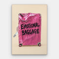 Emotional Baggage Canvas — Canvas Vertical #01