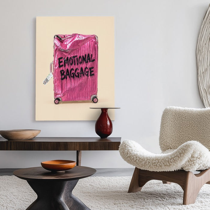 Emotional Baggage Canvas — Canvas Vertical #02