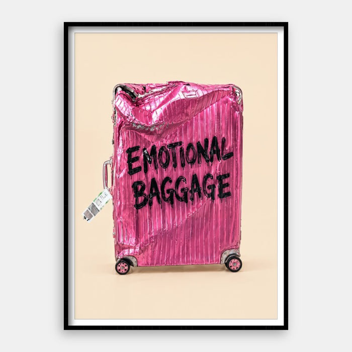 Emotional Baggage — Art Print Vertical #01