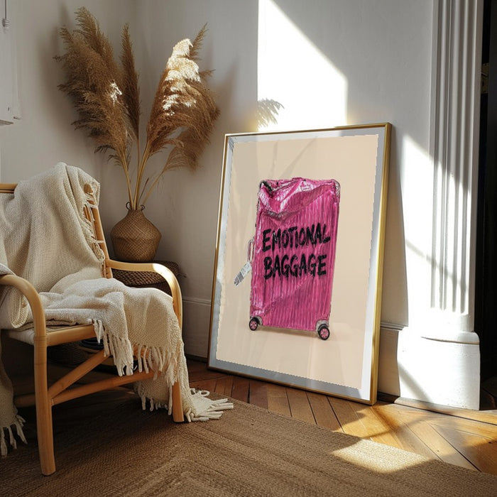 Emotional Baggage — Art Print Vertical #02