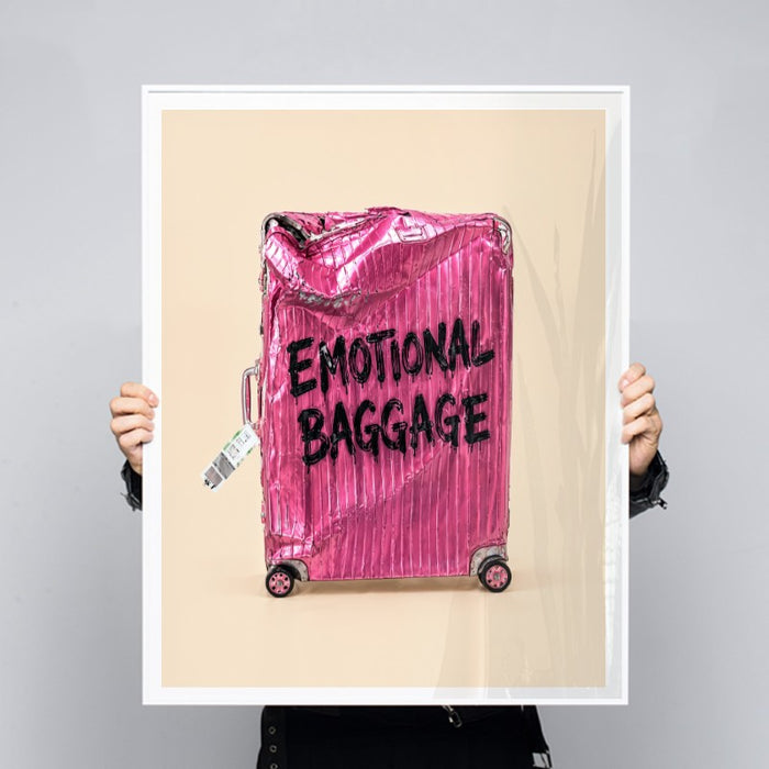 Emotional Baggage — Art Print Vertical #03