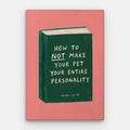 Entire Personality Canvas — Canvas Vertical #01