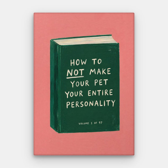 Entire Personality Canvas — Canvas Vertical #01