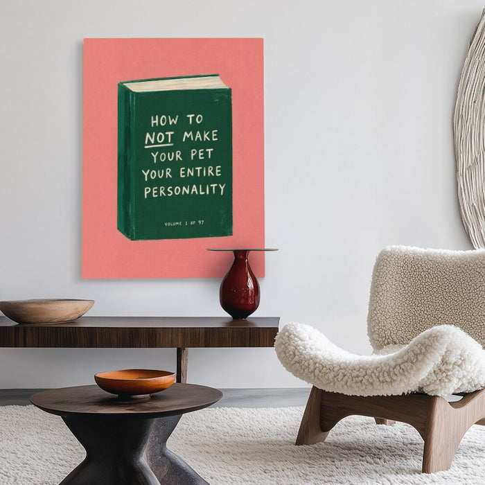 Entire Personality Canvas — Canvas Vertical #02