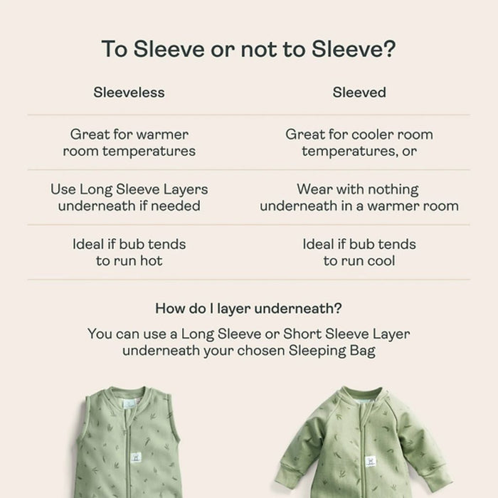 ERGOPOUCH SLEEVED JERSEY SLEEPING BAG 1.0 TOG