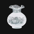 Etched Frosted Glass Lamp Shades - paxton hardware ltd