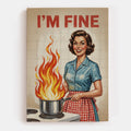 Everything Is Fine Canvas